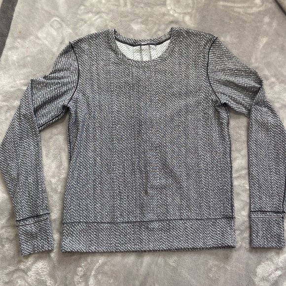 Lululemon Rush Hour long sleeve heather grey size 8 - Picture 5 of 10